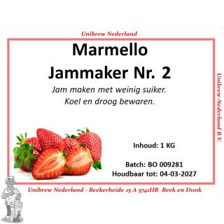 Marmello Jammaker NR 2 geleerpoeder  1 kg