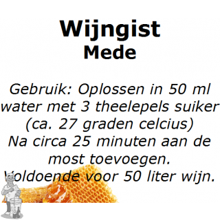 Wijngistsachet Mede 5 gram