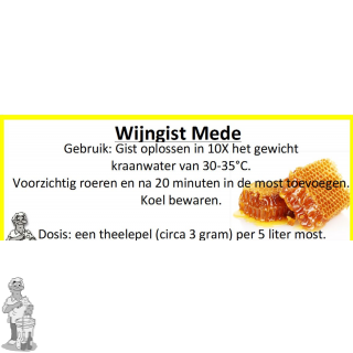 Wijngist Mede 40 Gram