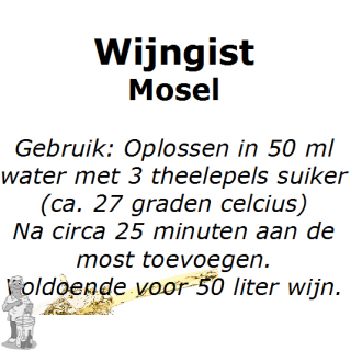 Wijngistsachet Mosel 5 gram
