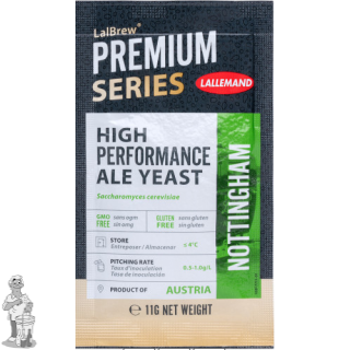 LALLEMAND LalBrew® Premium biergist gedroogd Nottingham Ale - 11 g