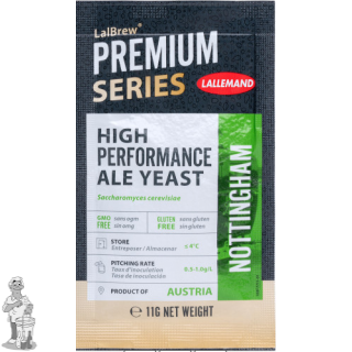 Lallemand LalBrew® Premium biergist gedroogd Nottingham Ale - 11 g