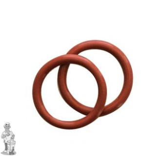 O-ring Siliconen  voor hoge temperatuur Set van 2 stuks