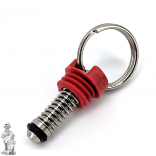 Overdrukventiel Rood 2.5 bar / 35 psi voor Cornelius/ soda keg
