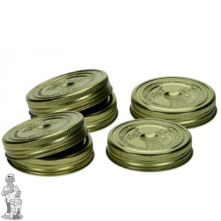 Le Parfait weck deksels per 6 stuks