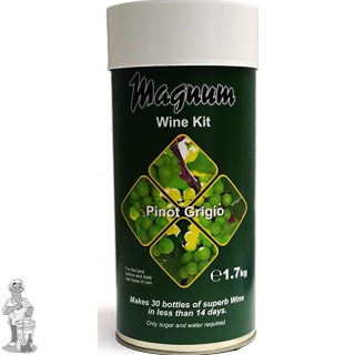 Magnum Pinot Grigio wine kit.