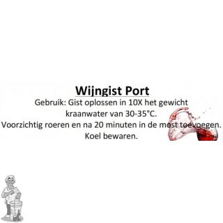Wijngist Port 40 gram 