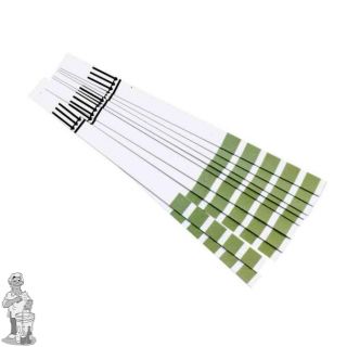 Hardheid-strips voor water, 10 strips