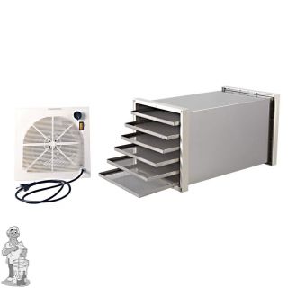 Biosec Domus RVS Droogtoestel   220 volt, 500 watt.