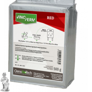 Korrelgist Vinoferm Red 500 g.