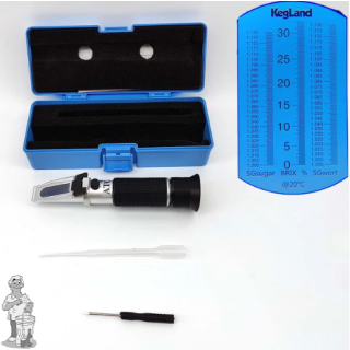 Refractometer ATC (Three Scale) Brix - SG 