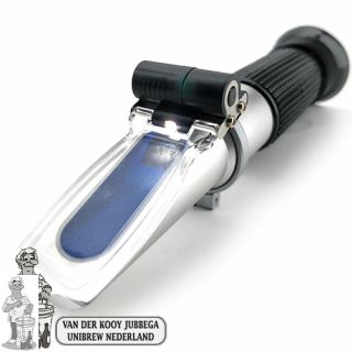 Refractometer LED-Verlichting ATC 0 tot 1120 oechsle / 0-30 brix 