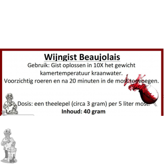 Wijngist Beaujolais 40 Gram