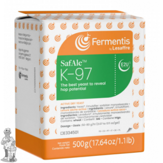 Fermentis biergist gedroogd SafAle K-97 500 gram
