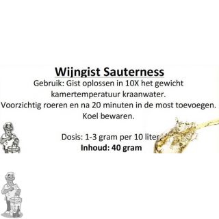 Wijngist Sauterness 40 Gram