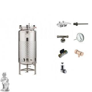 Speidel RVS druktank 1.2 Bar 240 liter Kit (Verkrijgbaar op bestelling).