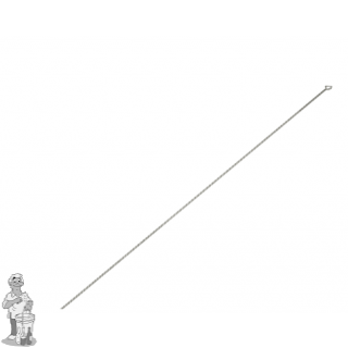 Slang borstel 76 CM 8MM