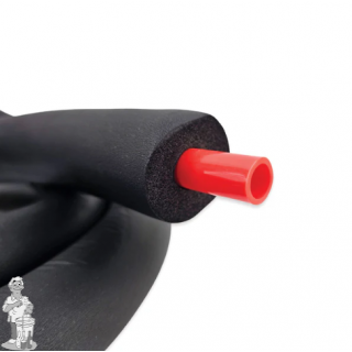 Glycol isolatieslang 12x16 2m Rood