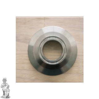  Ss Brewtech™ Tri-Clamp reductiestuk 6" naar 3" voor Brite tank 10 gallon