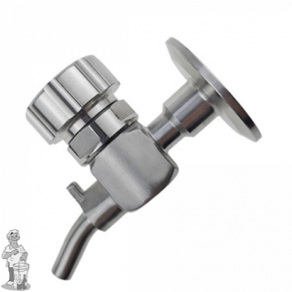 Staalnamekraan 1.5 Inch Tri-clamp