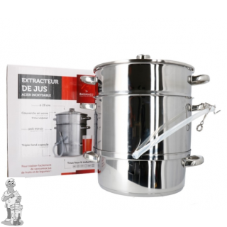 Stoomextractor 10 liter RVS met startset