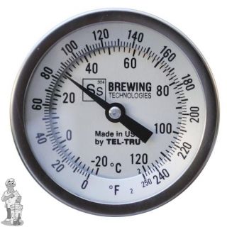 Ss Brewtech Thermometer voor brew kettles met 1 doorvoerkit