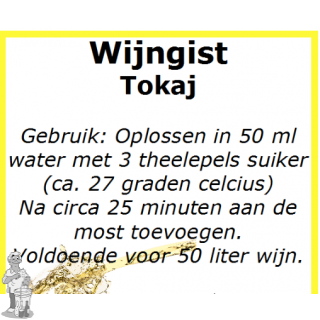 Wijngistsachet Tokay