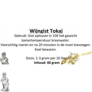 Wijngist Tokaj 40 Gram