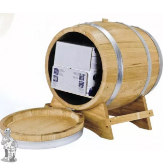 Eiken Ton voor bag in box 10 liter.