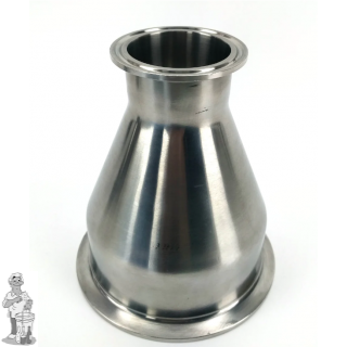 Tri-Clamp overgang van 4 inch naar 2 inch