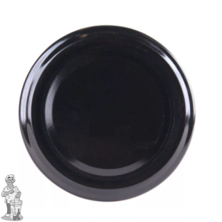 Twist off deksel 43 mm zwart 100 stuks