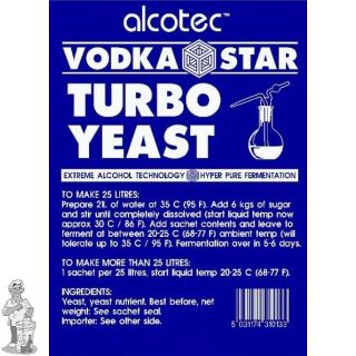 Alcotec Vodka Star / 5 stuks