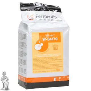  Fermentis biergist gedroogd SafLager™ W-34/70 500 g