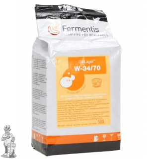  Fermentis biergist gedroogd SafLager™ W-34/70 500 gram