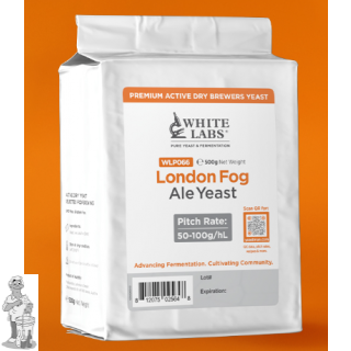 White labs WLP066 London Fog Ale Korrelgist 500 Gram.