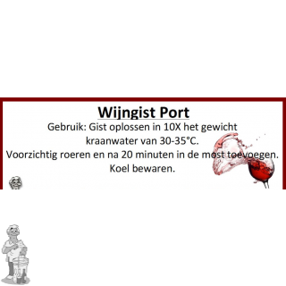 Wijngist Port 40 gram 