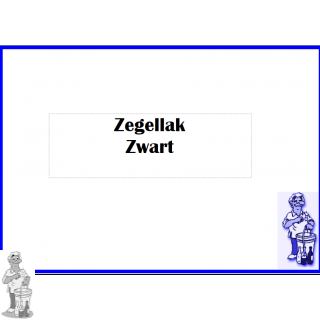Zegellak / wax zwart 850 gram