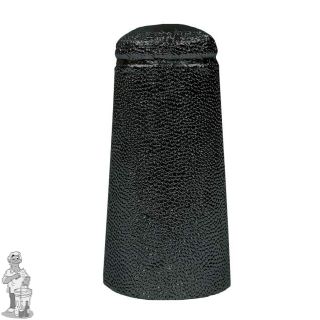 Aluminium kapsules zwart 34 x 90 mm 100 stuks.
