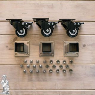 Ss Brewtech™ opzetstukken en zwenkwielen voor Chronical Fermenter 27 l (7 gal) - 3 st.