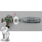 Mini Core 360-adapter voor 74 gram cartridge