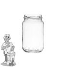 Jampot rond hoog 210 ml incl twist off deksel 53mm. (45 per tray)