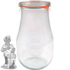 Weckglas tulp 1.75 ltr. per 4 stuks 738 (exclusief weckklemmen)