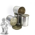 Blikken 98 stuks voor de Cannular Semiautomatic Canning Machine