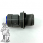 Duotight - 9,5 mm (3/8”) vrouwelijk x 1/2" mannelijk draad