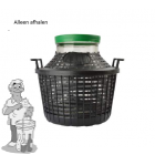 Mandfles 20 l brede opening