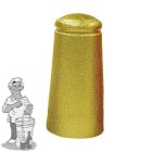 Aluminium kapsules goud 34 x 90 mm 25 stuks.