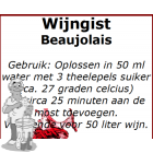Wijngistsachet Beaujolais 5 gram