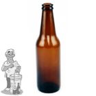 Bier fles BNR bruin 30 cl 24 Stuks.