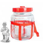 Gistingsfles Royal Bubbler 5 Liter
