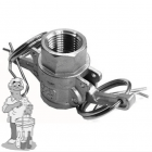 Camlock 1/2 Inch BSPP draad Type D Female Cam x Female 